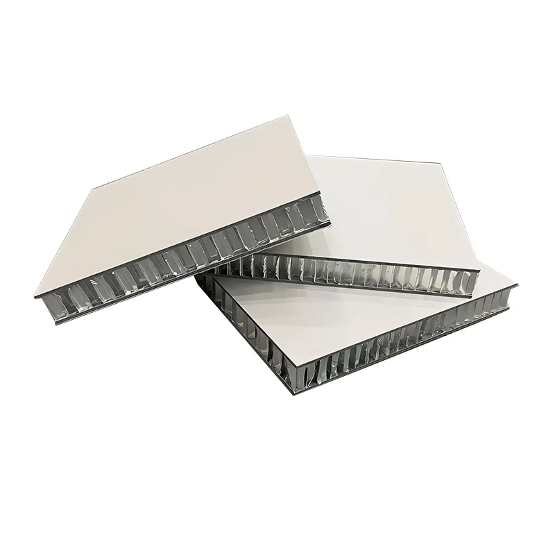 SPC Aluminum Honeycomb Panel Wholesale Fire Resistant Wall Cabinet Stone Composite Honeycomb Sandwich Panel
