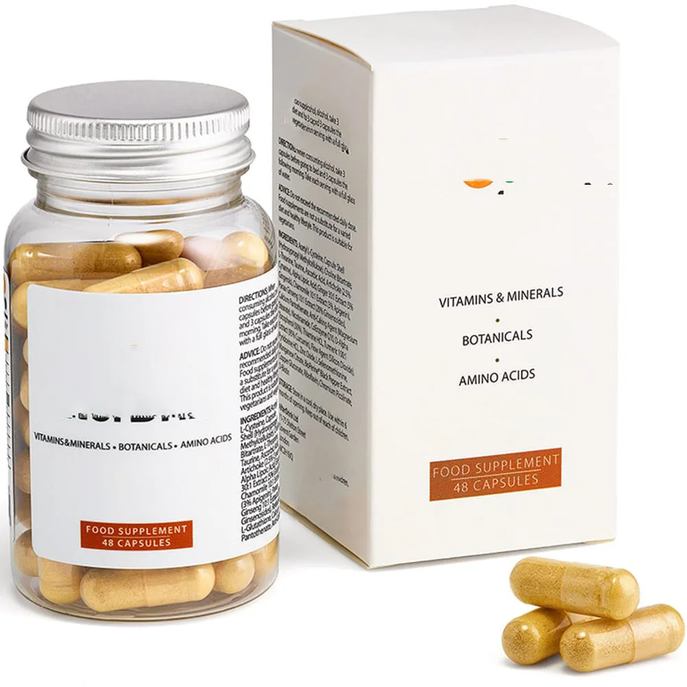 OEM Фирменная торговая марка анти-hangover добавка твердые капсулы