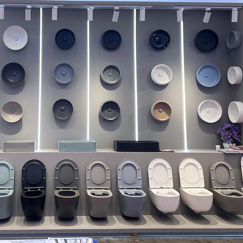 Professional sanitary ware supply wall hang ce toilet wc hung bathroom basin toilet set