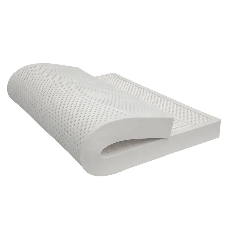 Quiet Hypoallergenic Breathable 100% Latex Mattress Foam Rubber Bed