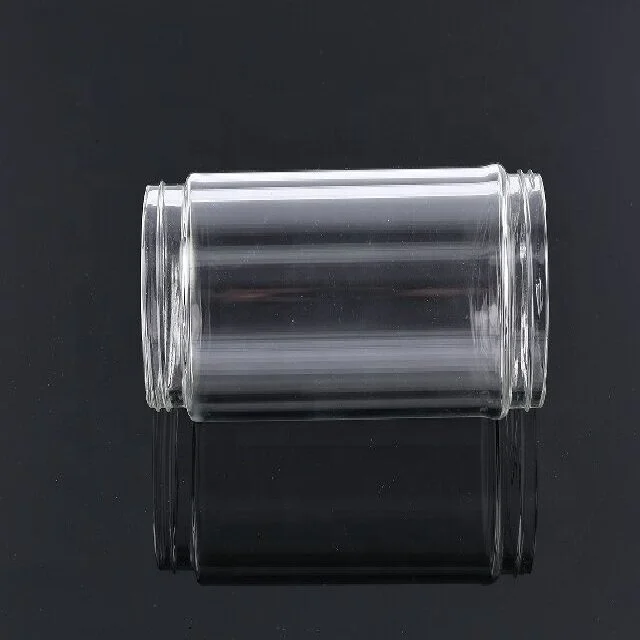 HongXi Customized Auartz Heating Resistance Transparent Tube glass