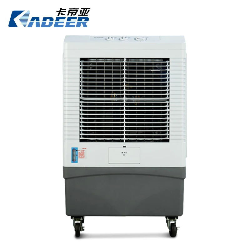 Silent Rotation Movable Desert Air Cooler Evaporative Cooling