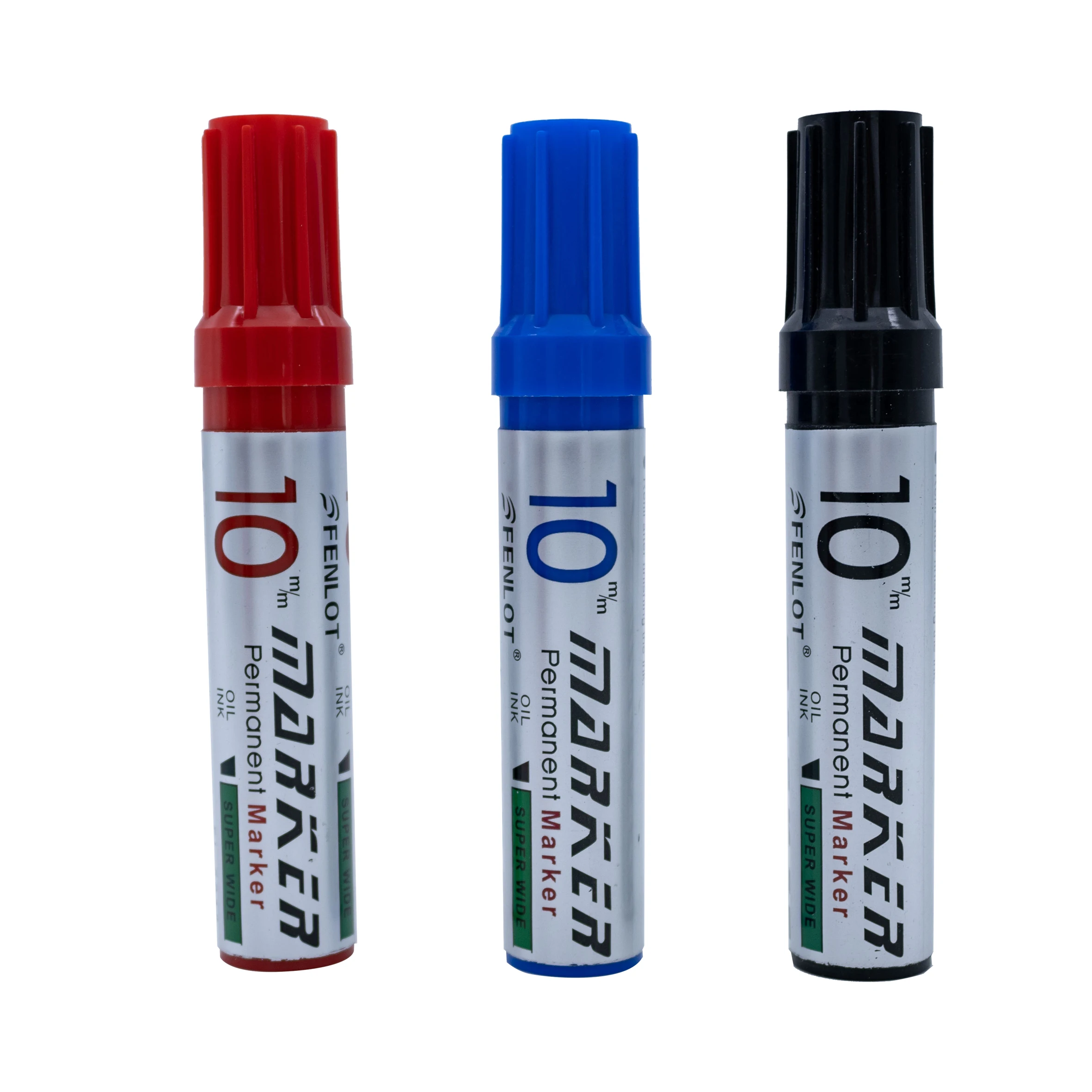 best selling 1 pcs set 10mm jumbo Permanent marker supply customization large capacity ink black blue red