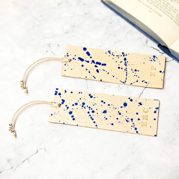 
Promotional Handmade Genuine Leather Bookmark For Sales 