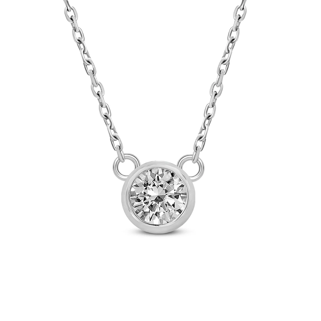 starsgem hpht lab grown diamond 10k 14k 18K yellow gold 1ct diamond necklace for women