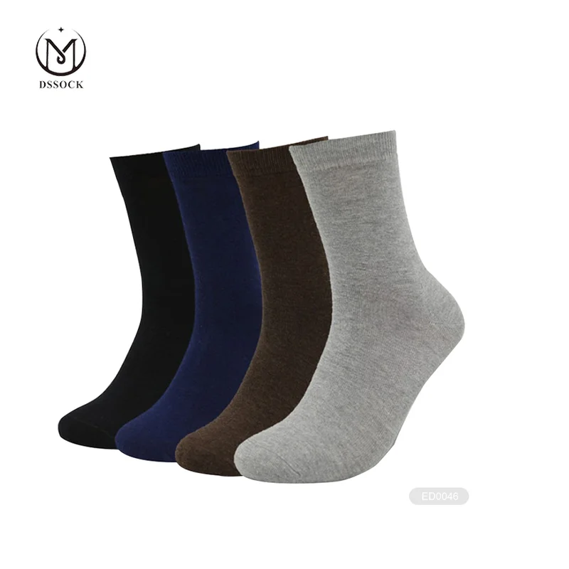 men cotton socks high quality cotton crew socks business dress men sock