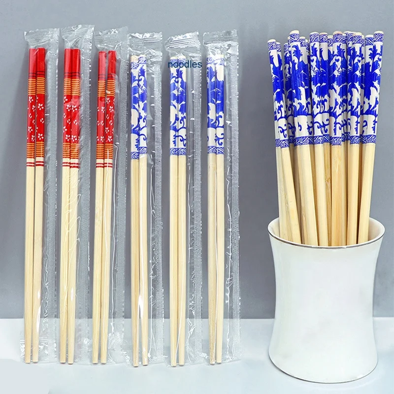 24cm Chinese Japanese Korean food noodles sushi smooth takeaway Asian restaurant picnic disposable bamboo chopsticks