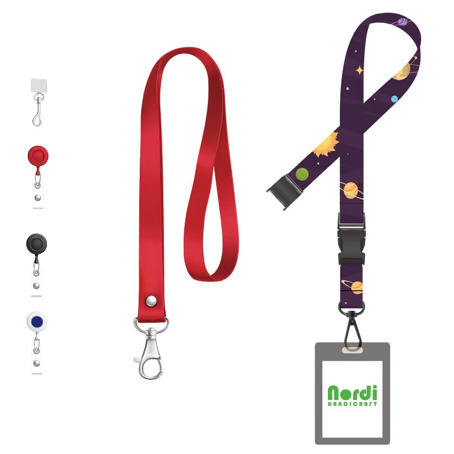 Cheapest custom cell phone neck printed polyester lanyard dye mobile strap for promotional gift