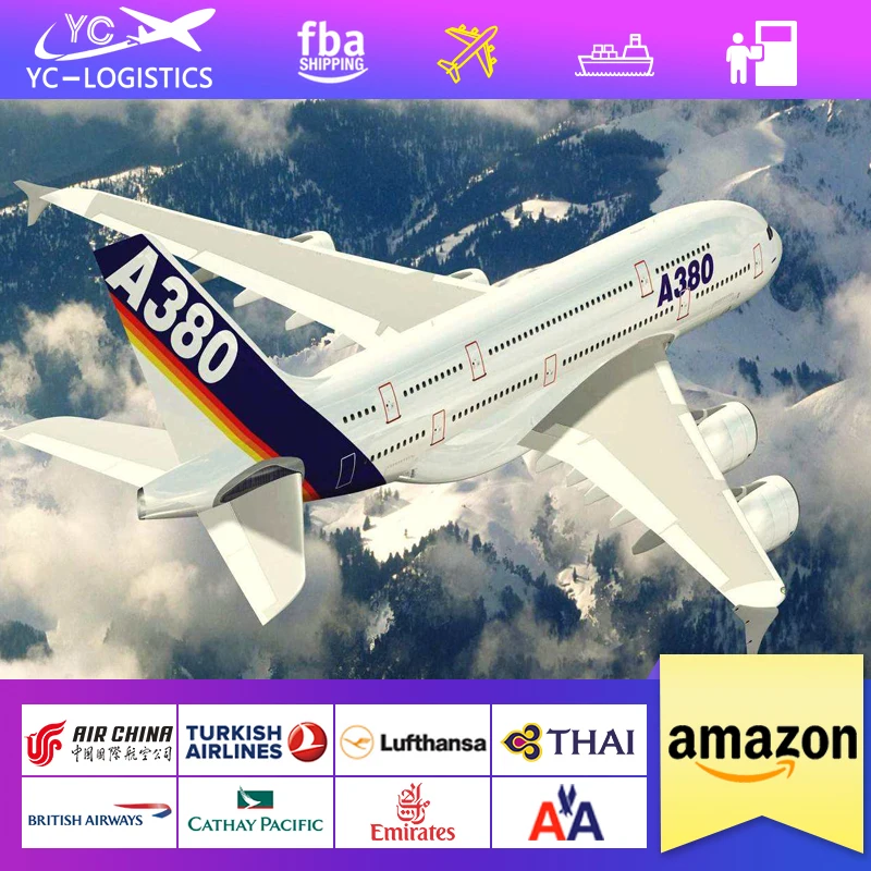 Door to door service international freight forwarder company air shipping China to UK Germany Netherlands Italy France Spain usa