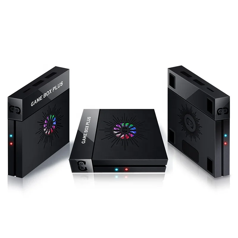 X6 Super Game Box Plus Player 4K H-D TV Output Family Gaming Consoles 64GB TF Card 10000+ Games Retro Video Game Console Machine