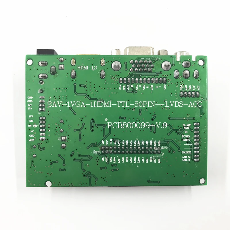  LVDS-сигнал 1920x1080(UFG) 6/8 бит FHD ЖК-панель VGA AV коннектор плата контроллера