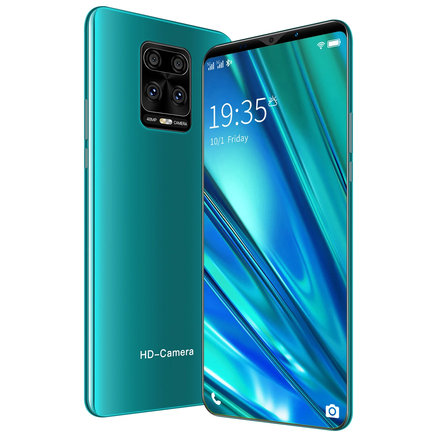 Smartphones Note9 Plus 5.8 Inch Face Recognition Unlocked Android Mobile Phone Cellphone
