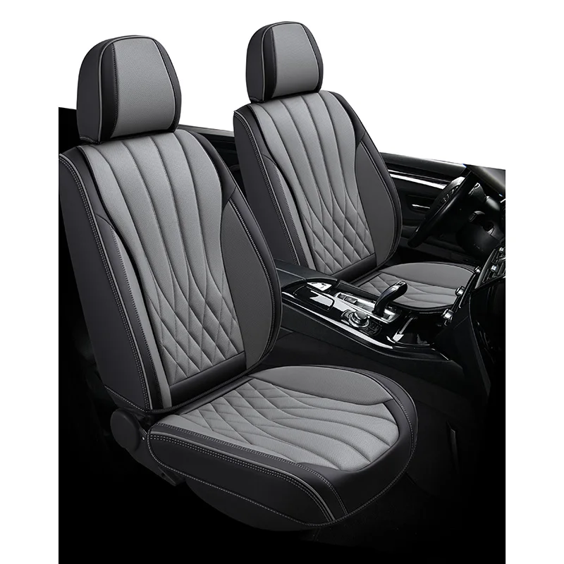 New Design Luxury Leather  Full Set Car Seat 5 Seater Universal Size Car Seat Covers