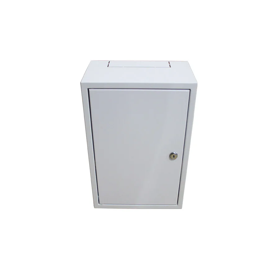 19 inch white color  with metal door  Wall Mounting Cabinet Network 19' Rack