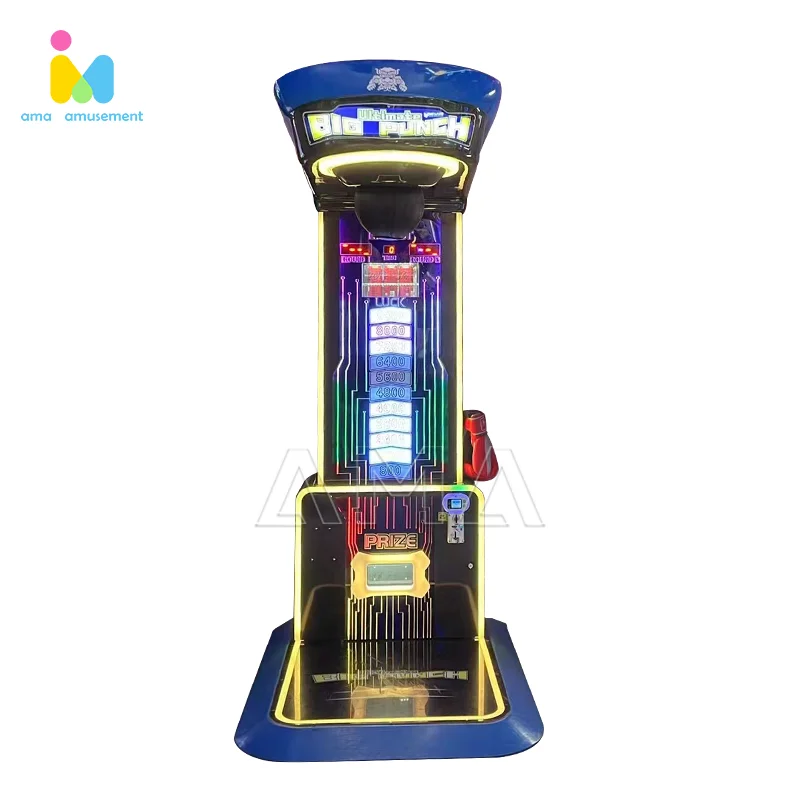 Arcade Games Boxing Machine Ultimate Big Punch Boxing Machine Punching Arcade Game For Sale