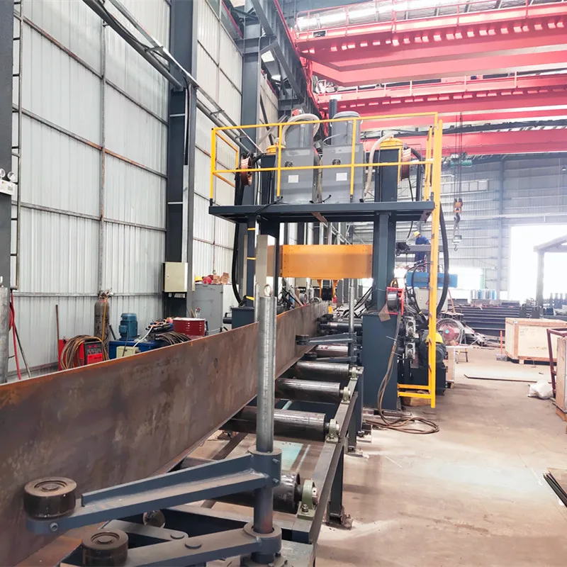 Automatic H Beam Welding Machine for Assembly Welding Straightening 3 Functions in 1