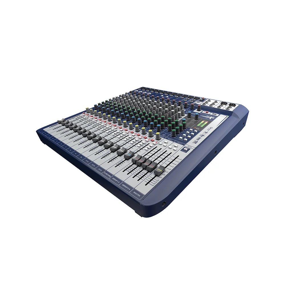 Звуковой микшер Soundcraft 16 каналов для пения на сцене