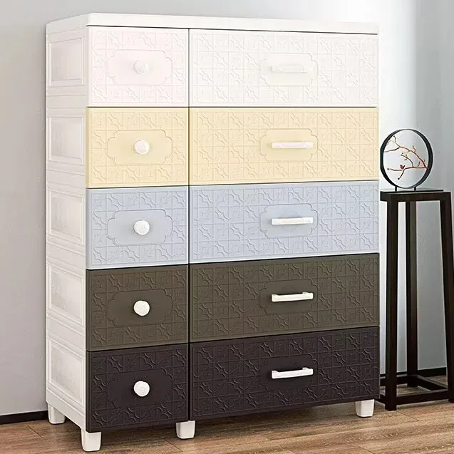 85cm WIDTH CHINESE style 5-layer Storage CABINET WITH 5 small drawers+5 big drawers