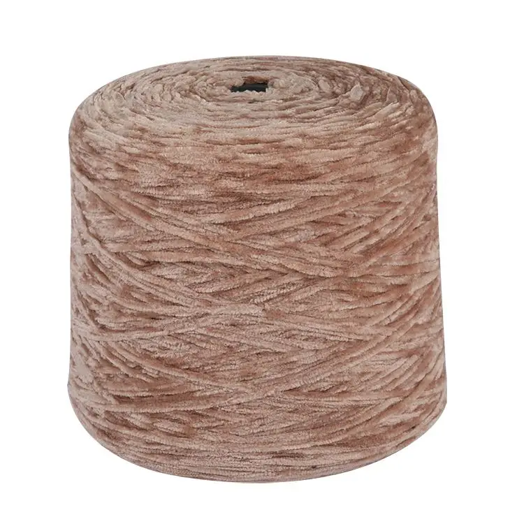 
Silver Blended Acrylic Yarn Polyester Filament Blend Chunky Wool Like Yarn Used For Sweater 