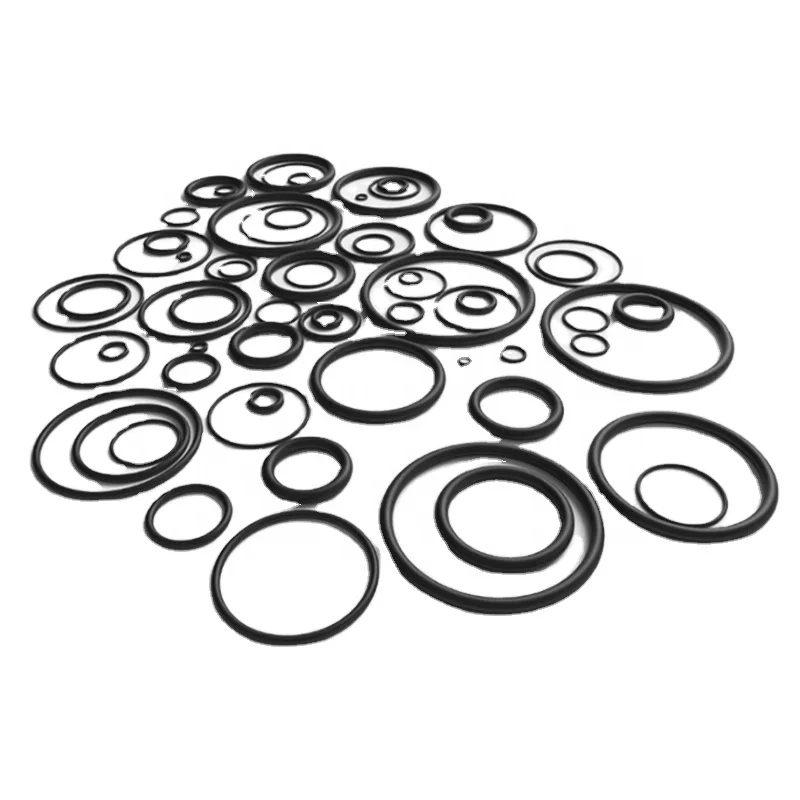 Factory Supply High Temperature Resistance O-Rings AS568 NBR 8.92mm*1.83mm Black Rubber Seals Oil Style Packings in Stock