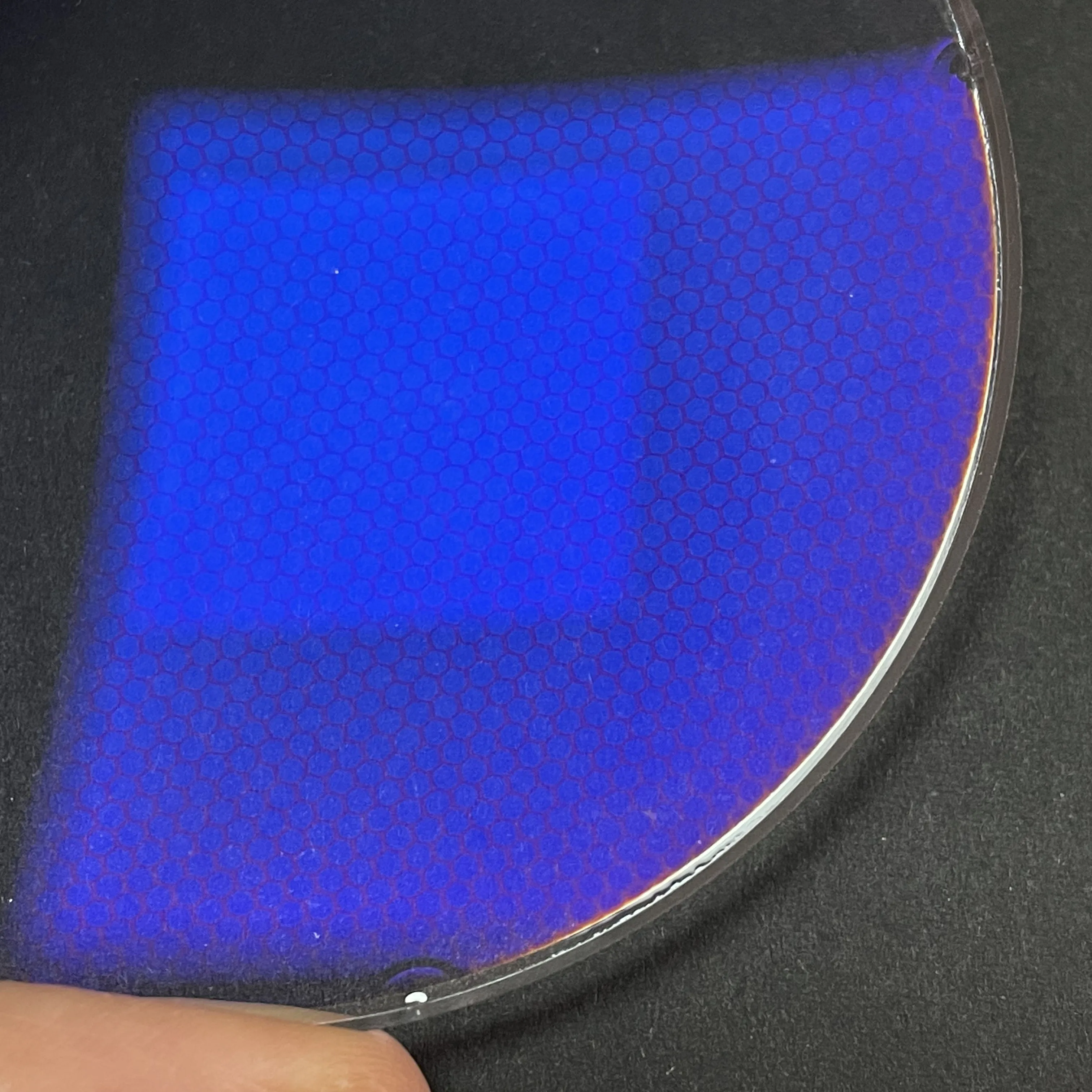 Oem Golden Supplier Compound Eye Biomimetic Leibao Mask Optical Lenses, Wholesale Manufacturers Honeycomb Coated Optical Lens