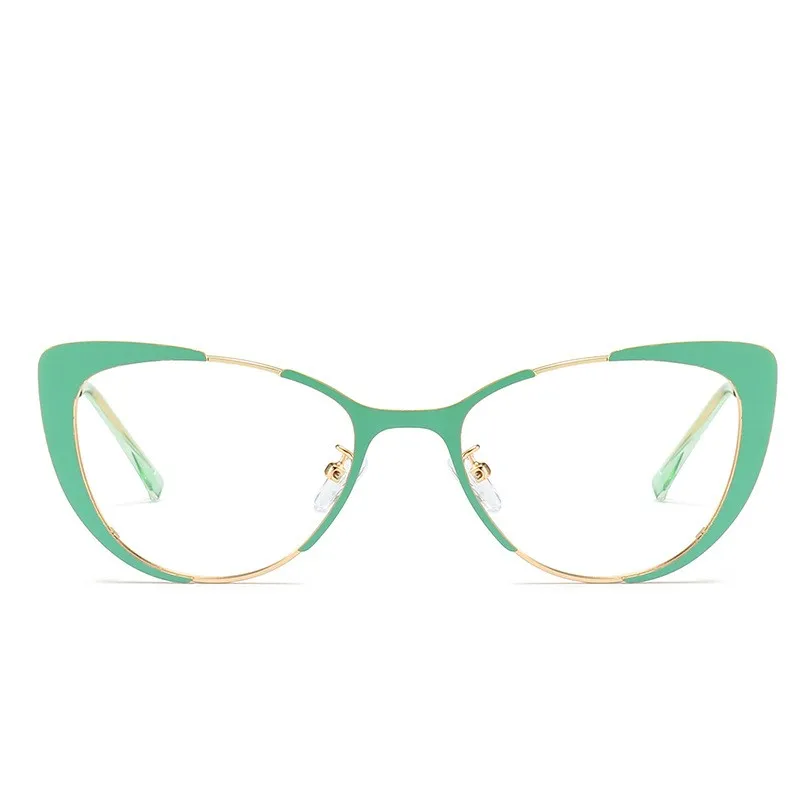 Polarizing Clip Sunglasses Anti Blue Light Optical Clip on Eyeglasses 2 in 1 Vintage Cat Eye Magnetic Uv400 Sunglasses Eyewear