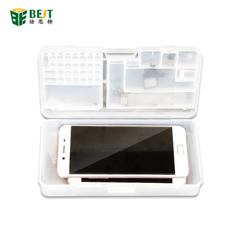 W203 Storage Box for iPhone LCD Screen Motherboard IC Chips Component Screws Organizer Container Repair Tools Mobile Phones