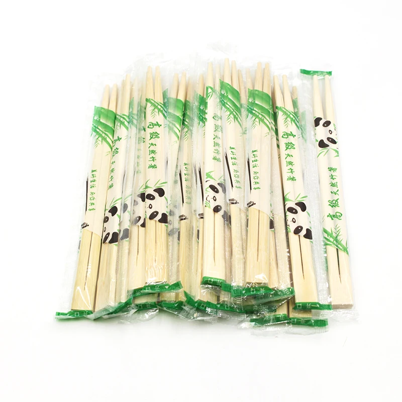 EVEN Factory Directly Cheap Price Bamboo Twin Chopstick Custom Printed Disposable Chopsticks For Sale