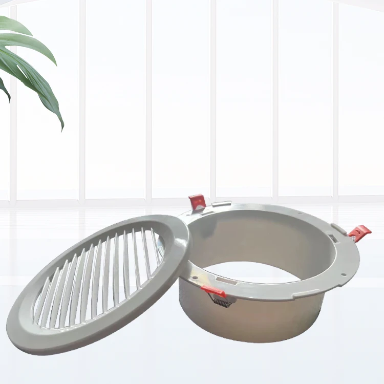 Hvac system air conditioner cover ventilation supply whiteair vent grille for air conditioning