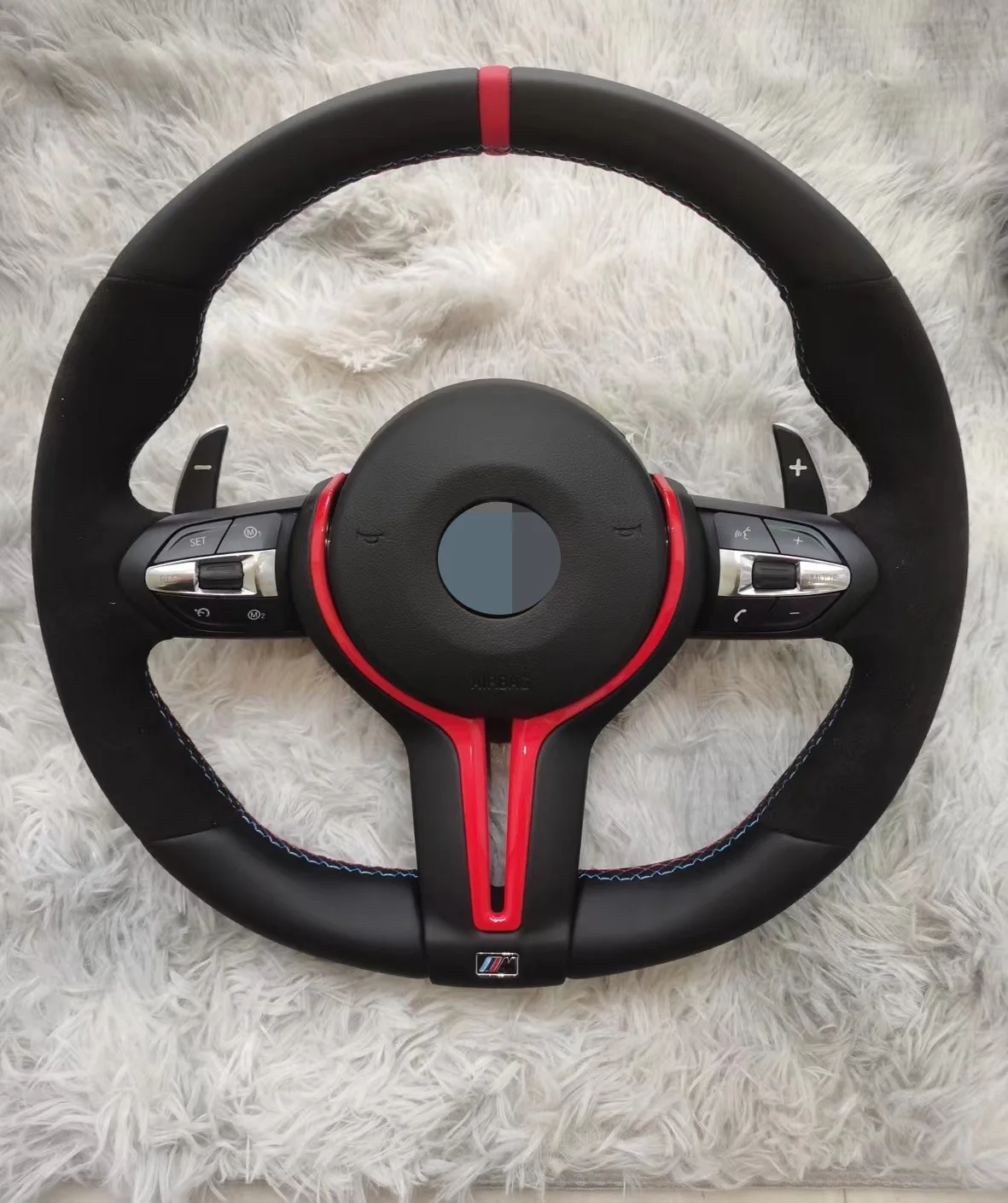 Custom LED Carbon Fiber M2 M3 M4 M5 F10 F20 F22 F30 F32 F36 F40 F90 E90 E70 for BMW F10 Steering Wheel Movement CN;JIA 2010- HYD