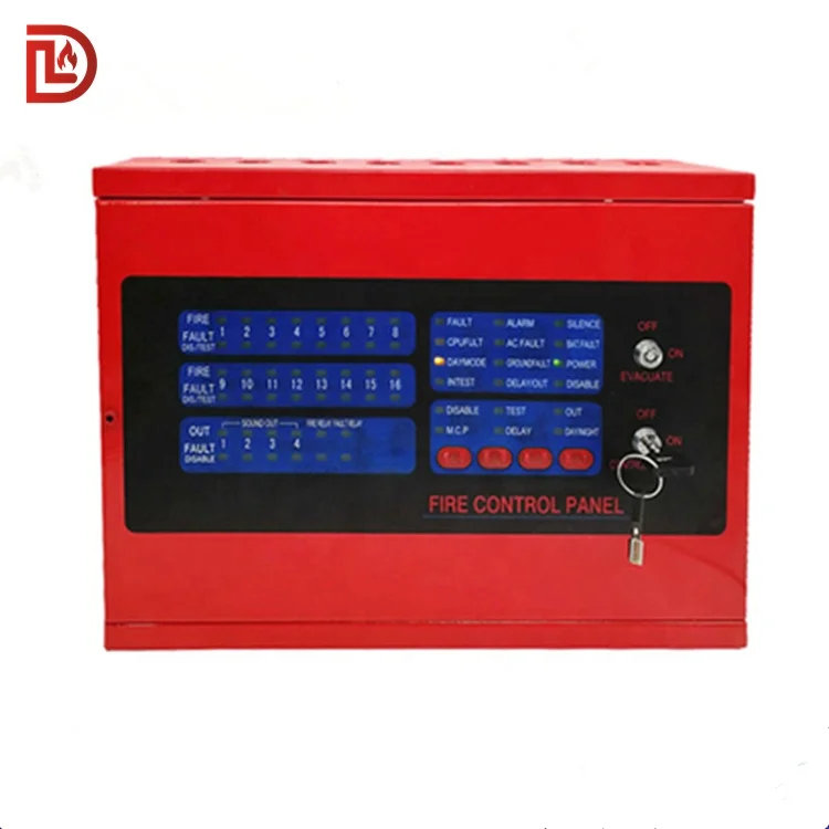 Manufacturer 1/2/4/8 Zones Fire Alarm Control Panels 110V Conventional Fire Alarm System