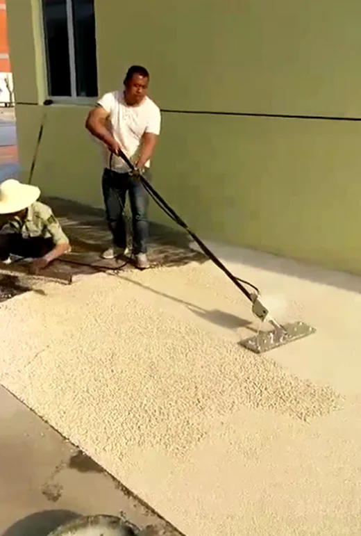 Высококачественный новый дизайн EPDM Резиновый гранулированный ручной Терминатор с горячей пластиной портативный бетоноукладчик