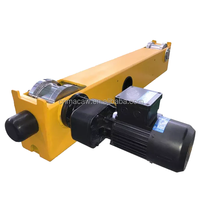 Safe reliable robust 2000 kg  electric chain hoist  smooth operation on free-standing overhead bridge processing crane 2 ton