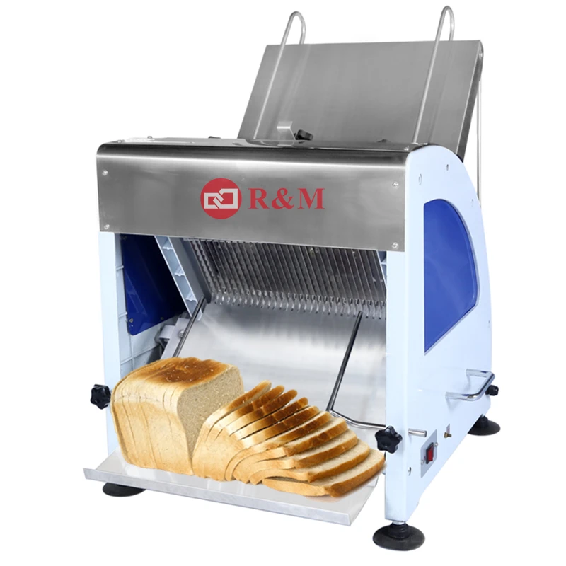 Kitchen fully sandwich mold automatic stainless steel 31pcs 3mm 5mm 9mm 15 27 31 37 39 blades hot bread slicer slicing machine