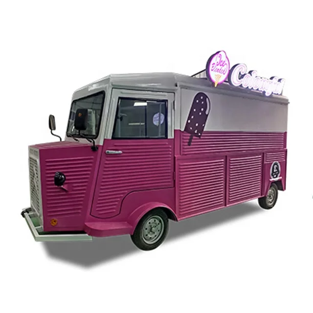 Custom street mobile fast food truck food trailer
