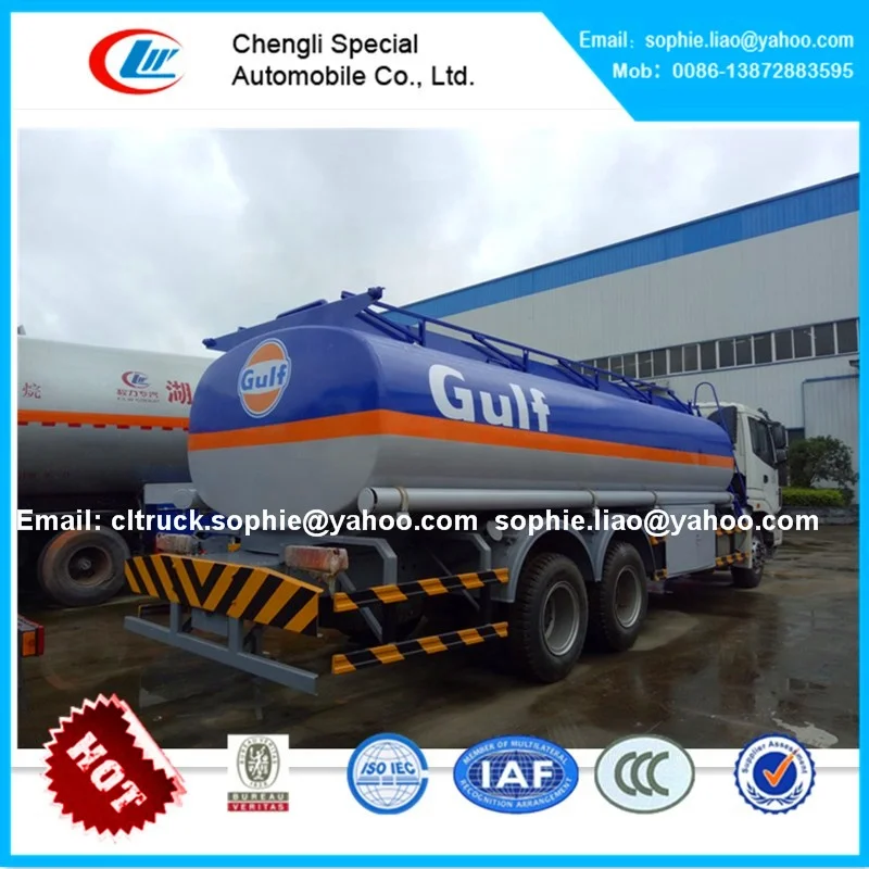 FOTON 6x4 25m3 Fuel Tanker Transport Truck Oil Pump Trucks