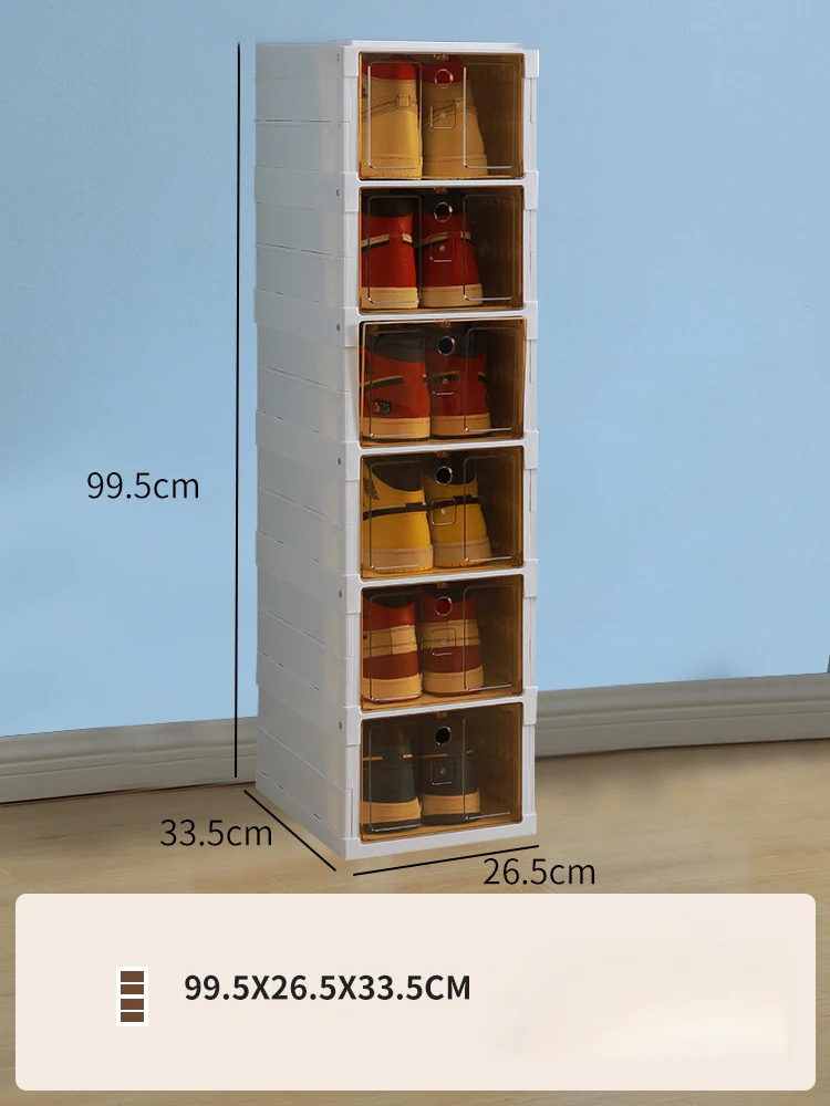 shoes box plastic storage transparent shoe box storage shoe rack cabinet