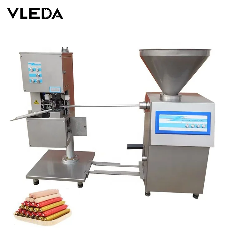 high capacity sausage clipping making machine/ sausage stuffing clipping machine/ sausage clipper on hot sale