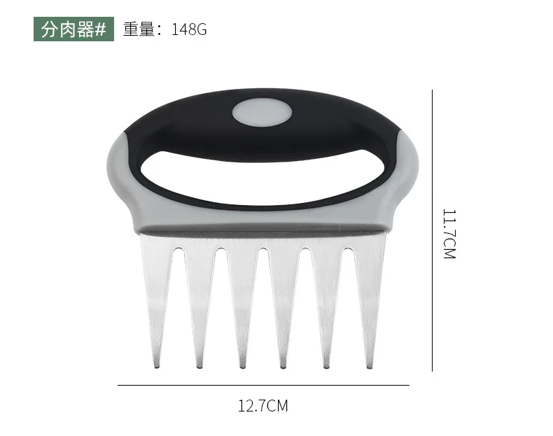 Stainless Steel Pulled Pork Shredder Claws for Outside BBQ Camping