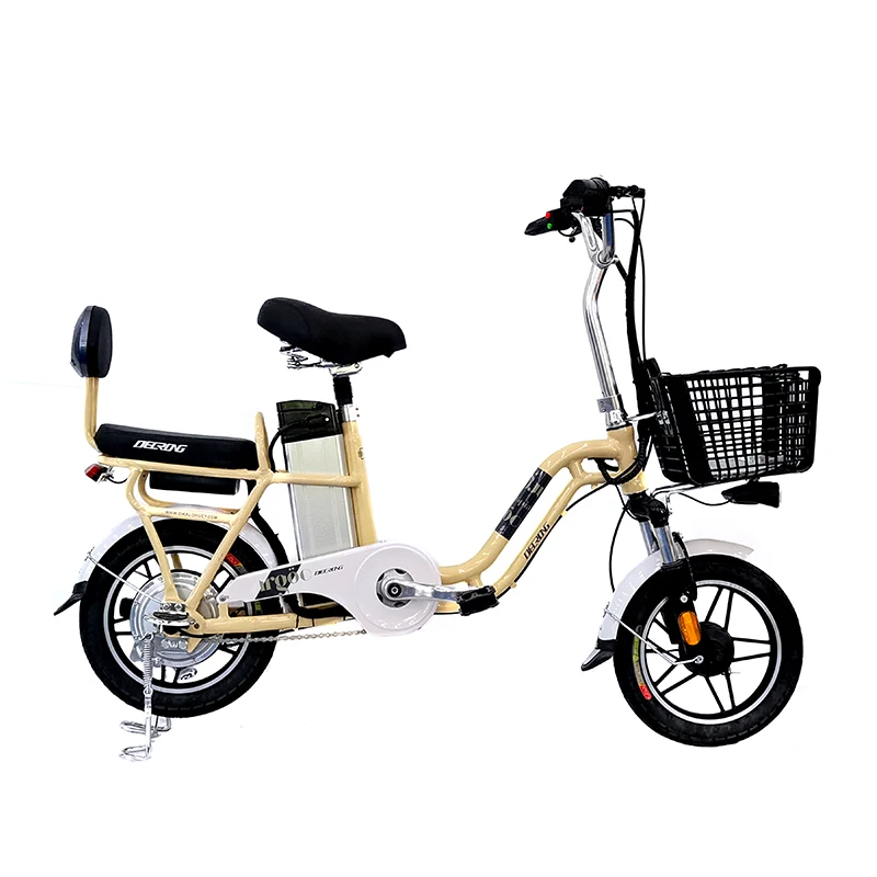 Bicicleta Electrica Bicycle Electric Rear Hub Drive Motor E Bike Fork Suspension Electric City Bike