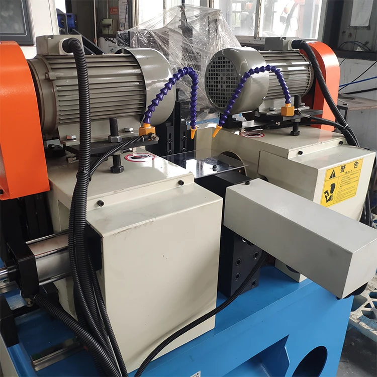 
Automatic Pneumatic Steel plate double-head chamfering machine for sale 