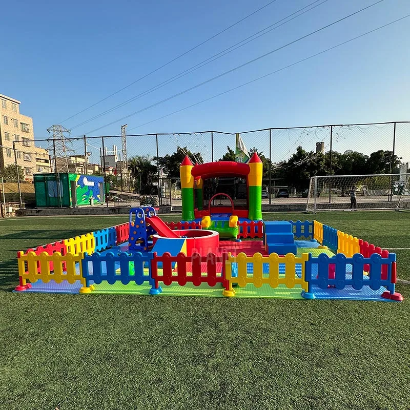 Hot Colorful Indoor Playground  Pastel Soft Play Set Soft Play Foam Ball Pit Soft Play Equipment