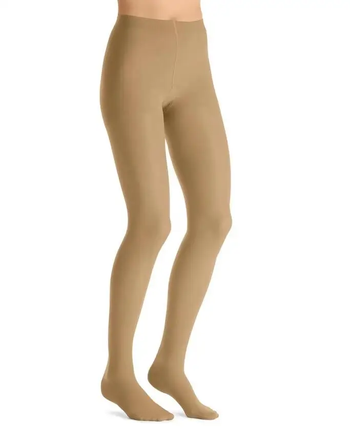 Comfortable 15-20 mmHg And 20-30 mmhg Pantyhose And  Closed Toe Compression Stockings Semi sheer Pantyhose For Women