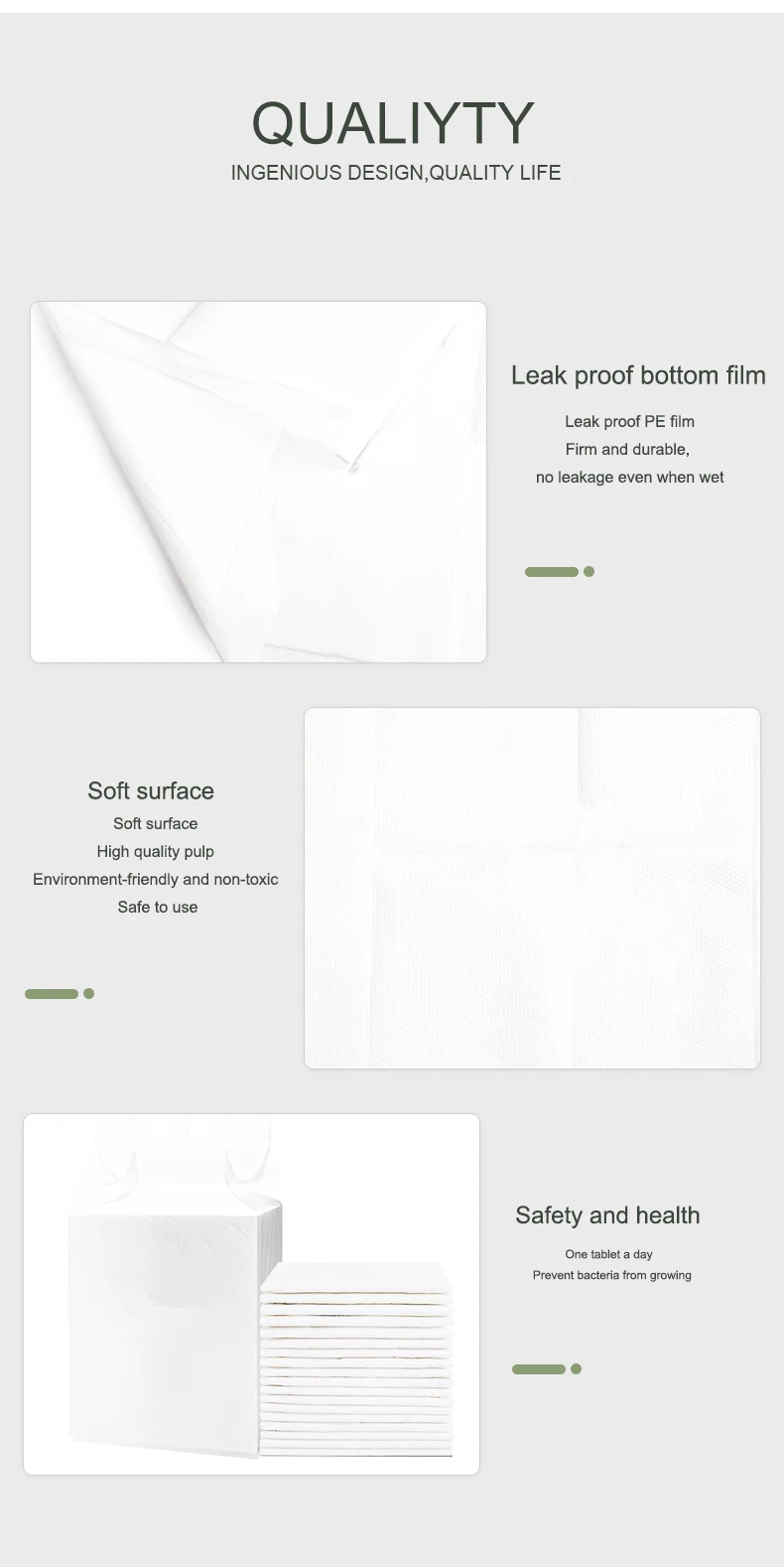 Amazon Hot Sale Instant Absorption Neutralize Urine Instantly Underpad Pet For Home Protection