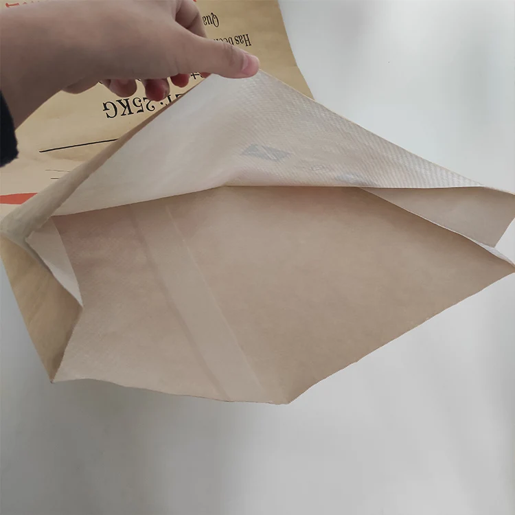 MINCHENG big  factory direct sale camel paper laminated pp woven sack food coffee bean snacks packing  kraft paper plastic bags