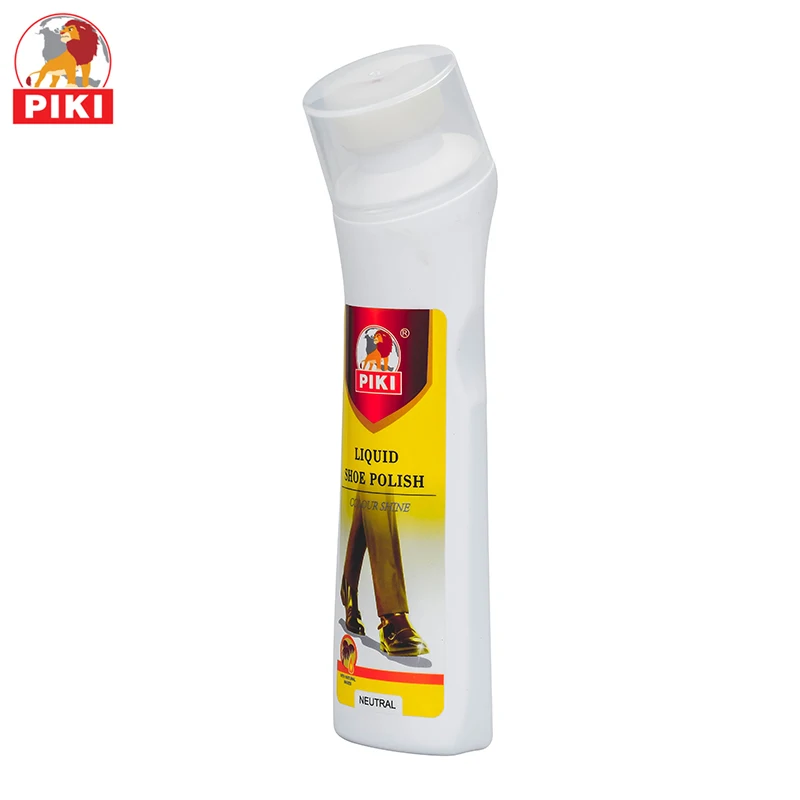 
Most popular 75ml shoe shine sponge bottle applicator shiner matt liquid shoe polish 