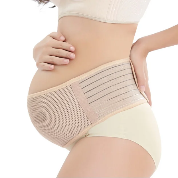 Free Sample Adjustable Breathable Pregnant Women Pregnancy Belly Band Maternity Support Brace Belt