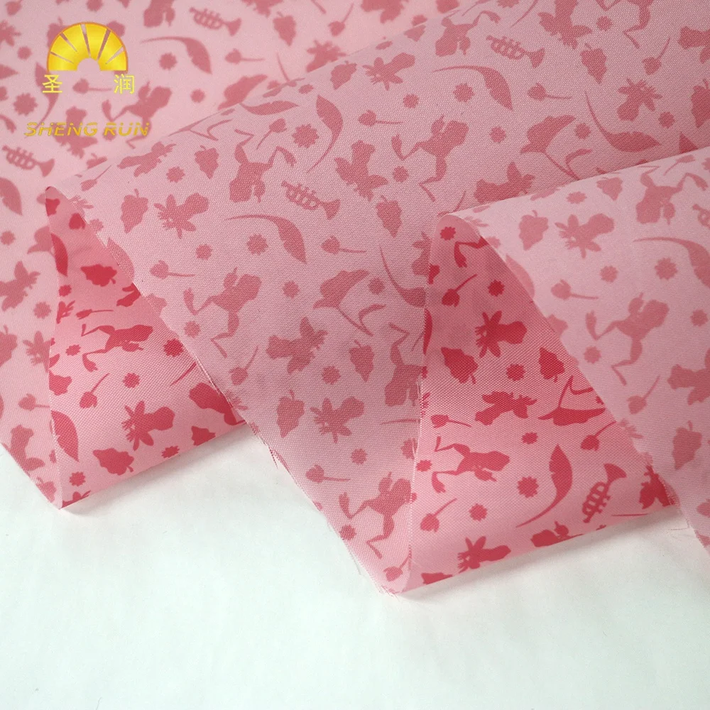No MOQ Customized PVC Coated Waterproof Cartoon Digital Printing Oxford Fabric