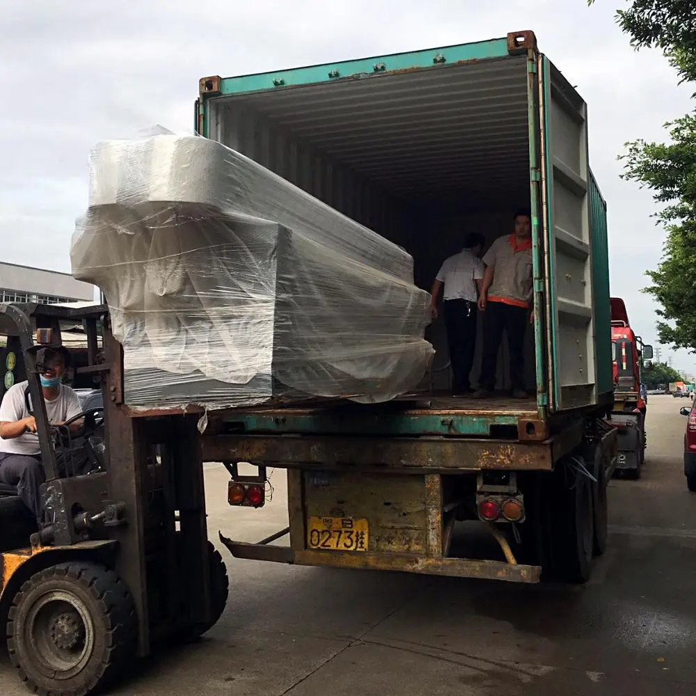 8 Motors Automatic Glass Straight Line Miterring Machine Rectilinear Edging Machine with PLC