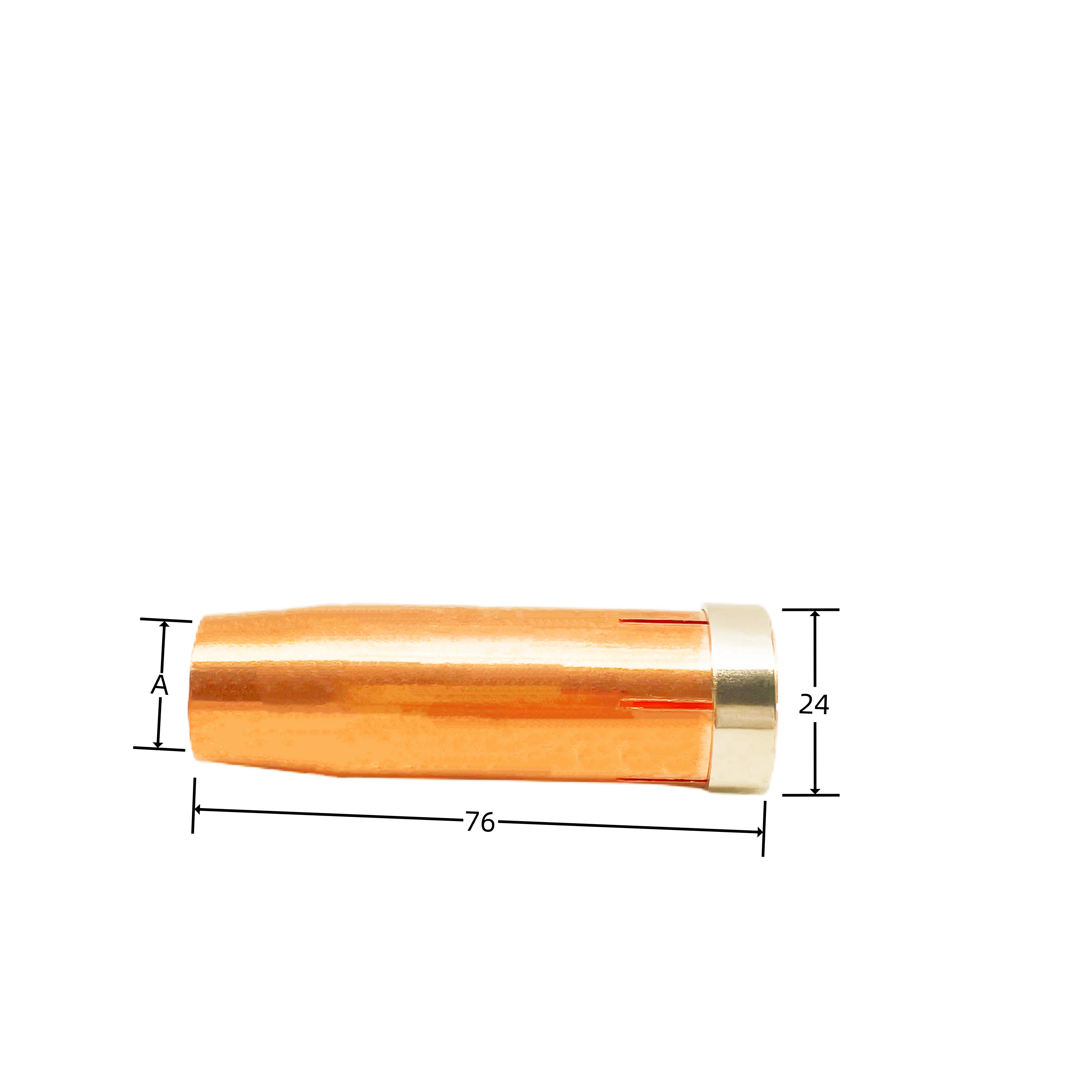 Boquilla Binzel para sopletes de soldadura 501D con espesor de 2 mm de alta calidad directamente de los fabricantes